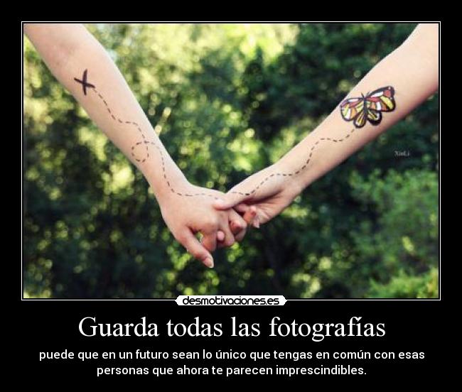 Guarda todas las fotografías -