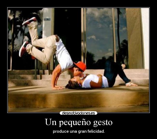 Un pequeño gesto - 