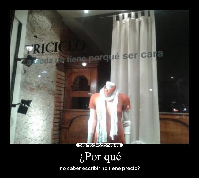 ¿Por qué - 