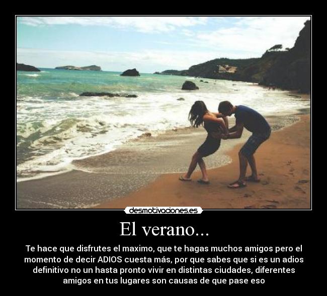 El verano... - 