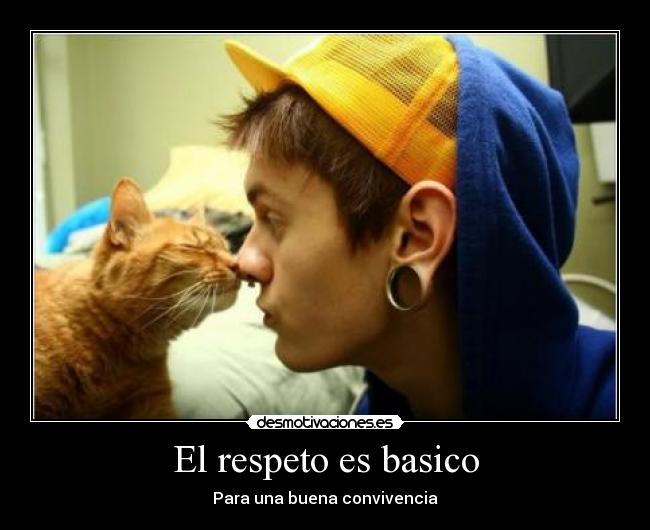 El respeto es basico - 