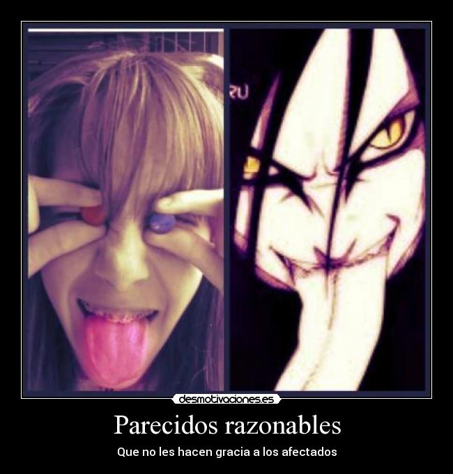 Parecidos razonables -