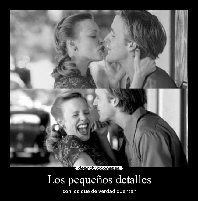Los pequeños detalles -