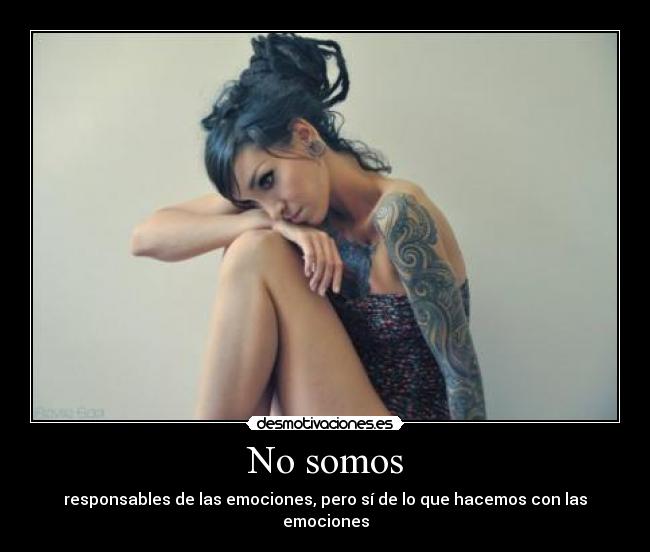 No somos -