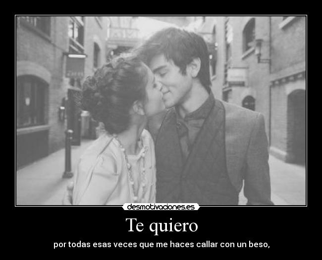 Te quiero -