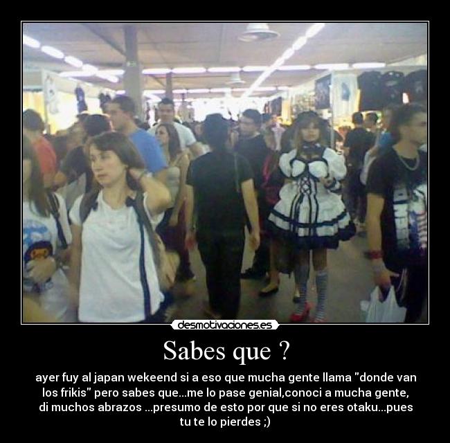 Sabes que ? - 