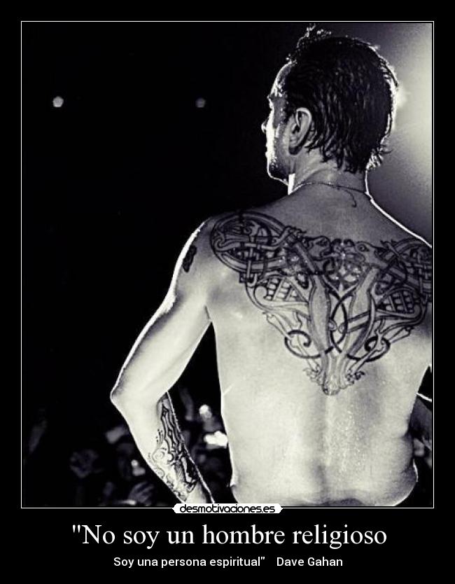 No soy un hombre religioso -