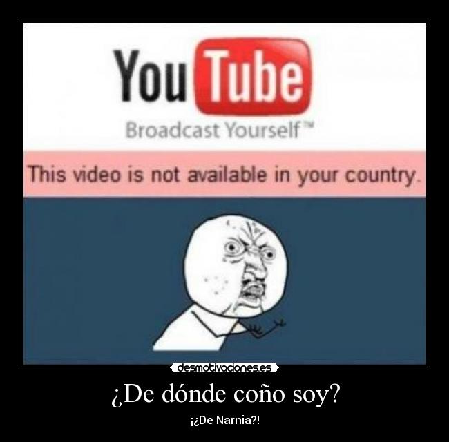 ¿De dónde coño soy? -
