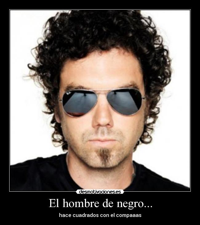 El hombre de negro... - 