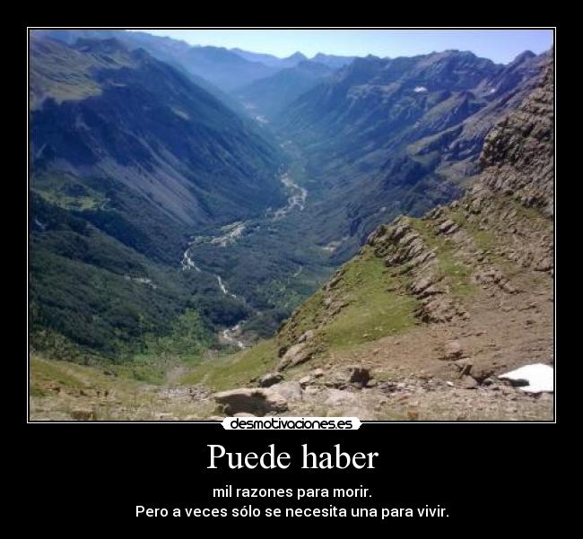 Puede haber - 