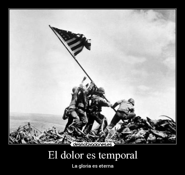 El dolor es temporal -