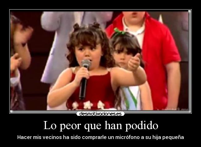 Lo peor que han podido - 