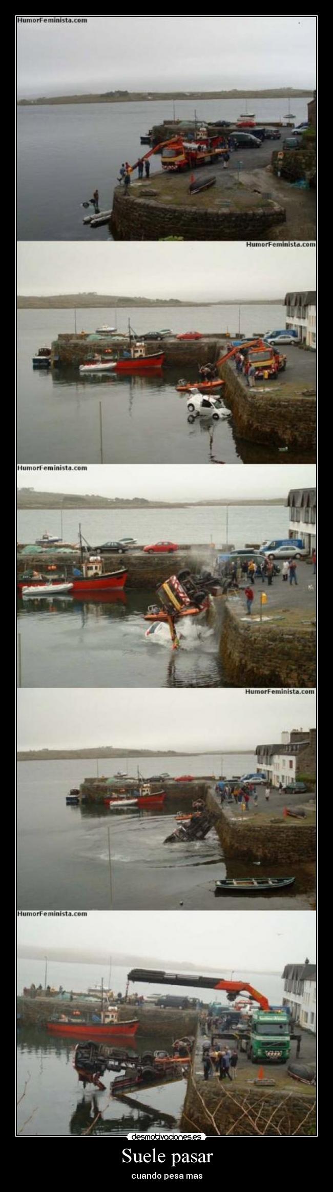 Suele pasar - cuando pesa mas