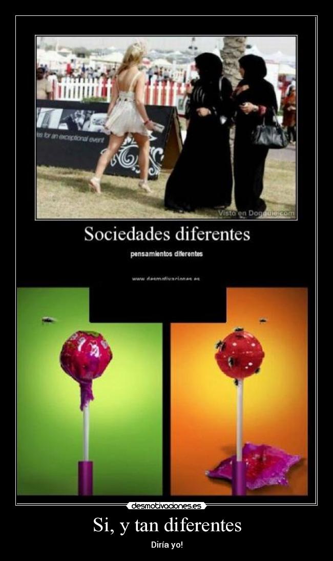 Si, y tan diferentes - 