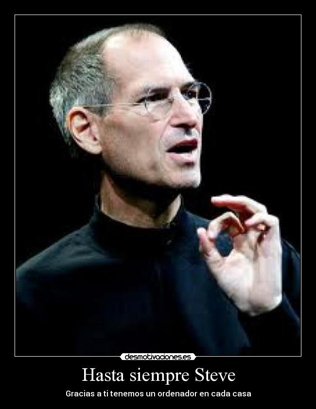 carteles steve jobs desmotivaciones