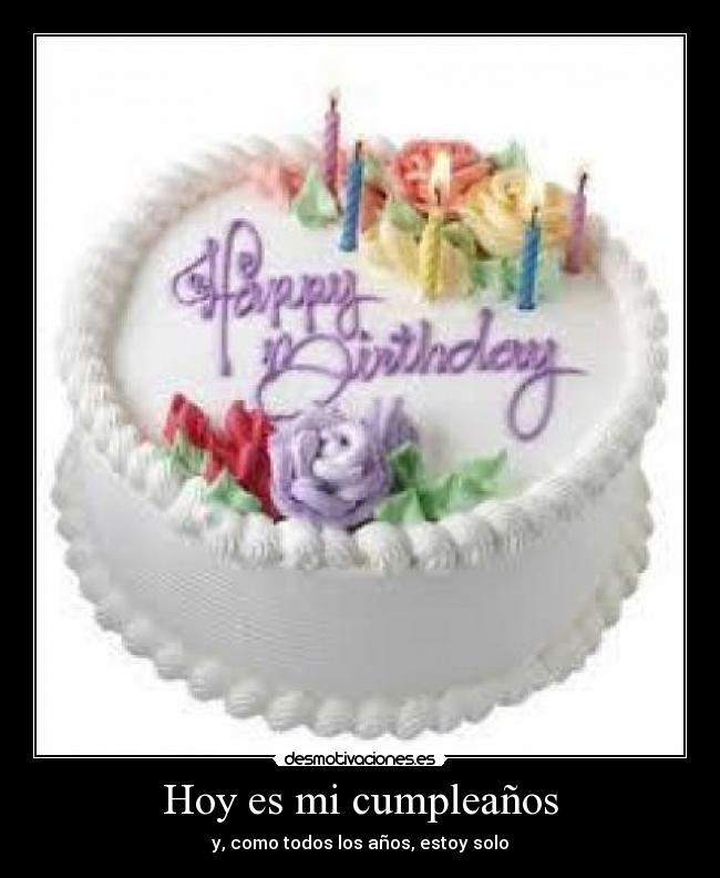 Hoy es mi cumpleaños - 