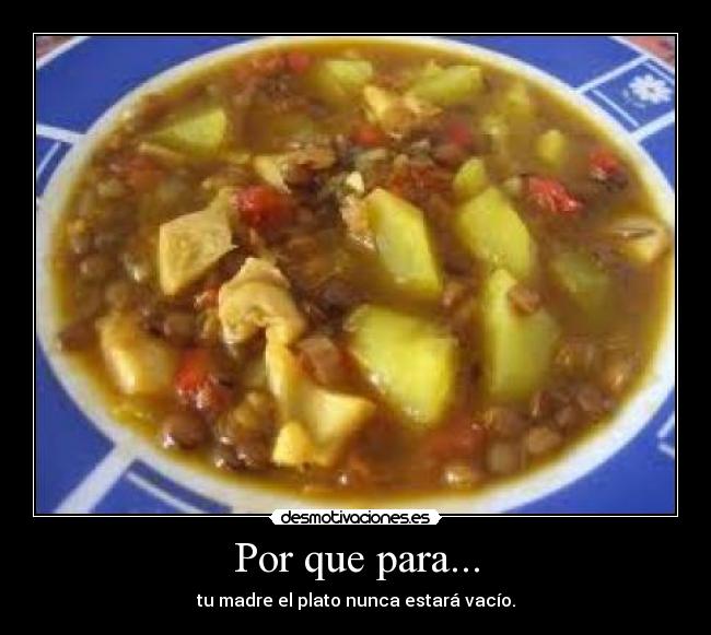 Por que para... - 