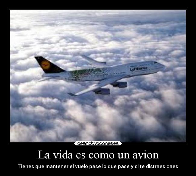 La vida es como un avion - 