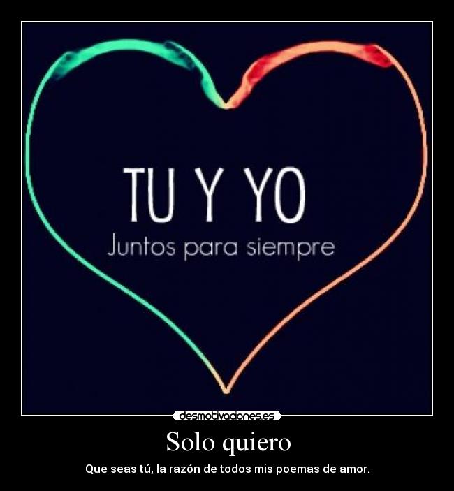 Solo quiero -