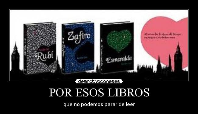 POR ESOS LIBROS - 