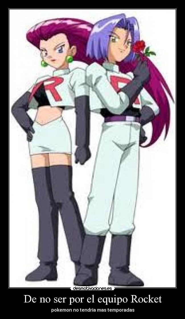 carteles pokemon equipo rocket temporadas desmotivaciones