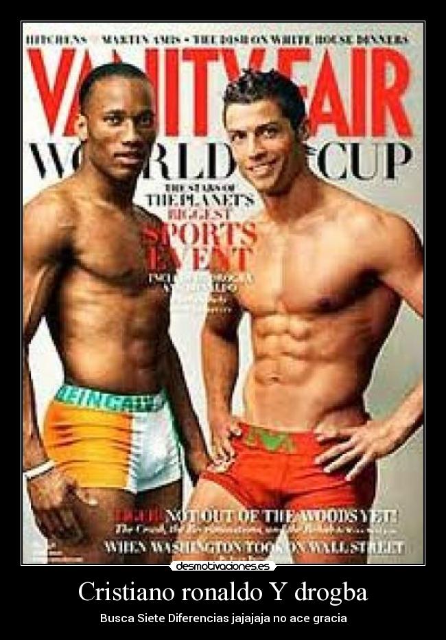 Cristiano ronaldo Y drogba -