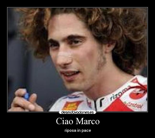 Ciao Marco -