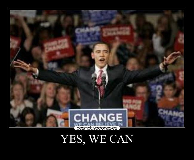 YES, WE CAN -
