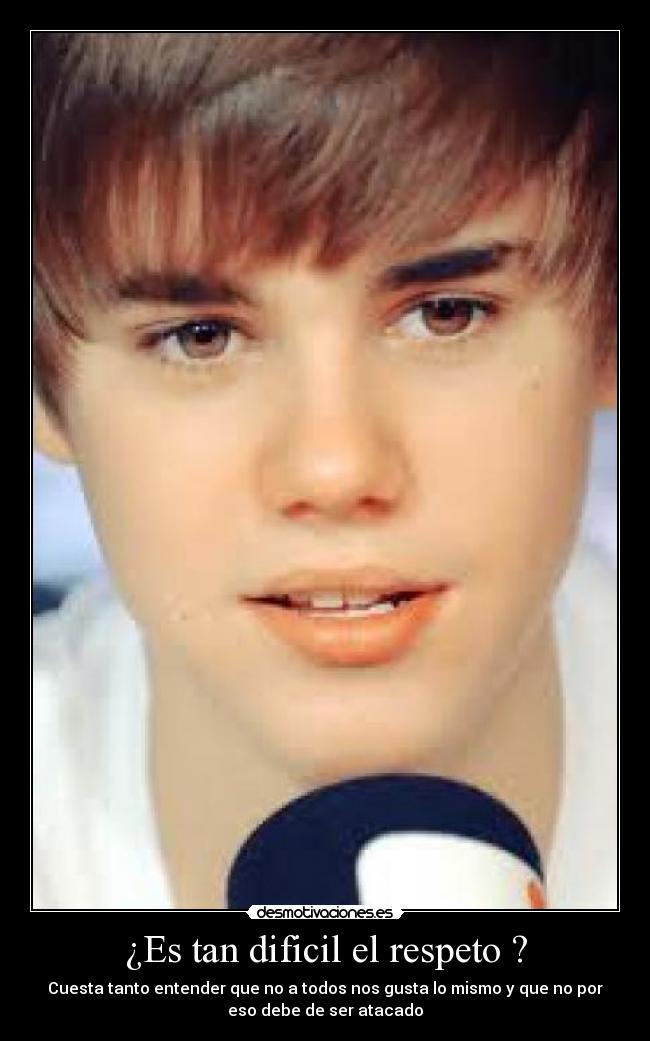 ¿Es tan dificil el respeto ? - 