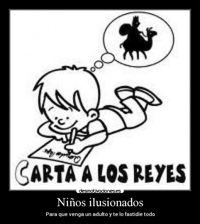 Niños ilusionados - 
