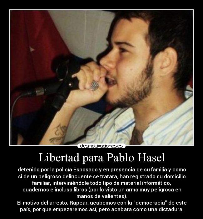 Libertad para Pablo Hasel - 