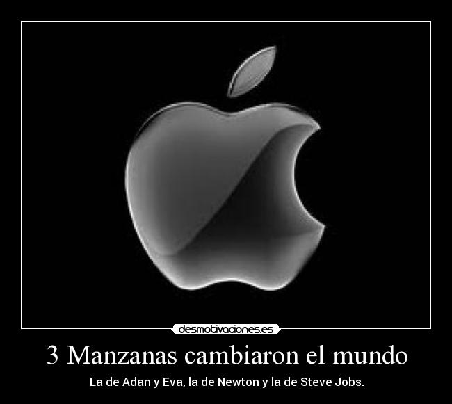 3 Manzanas cambiaron el mundo -