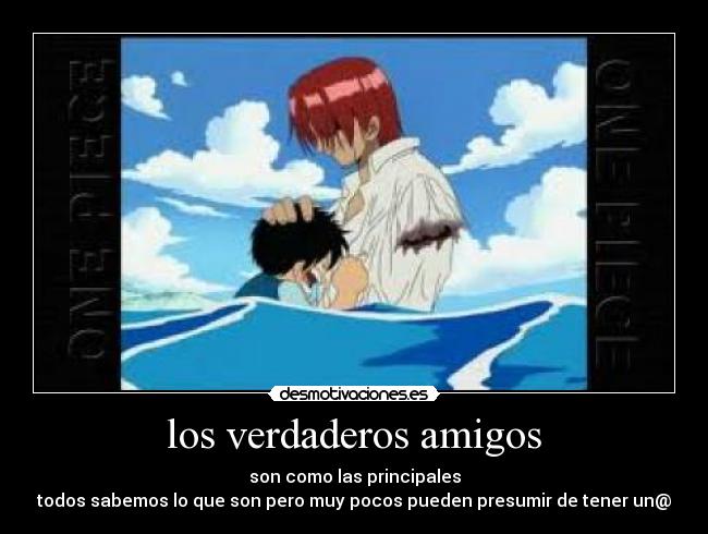 los verdaderos amigos - 