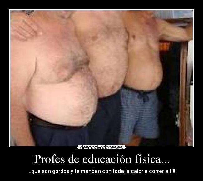 Profes de educación física... - 