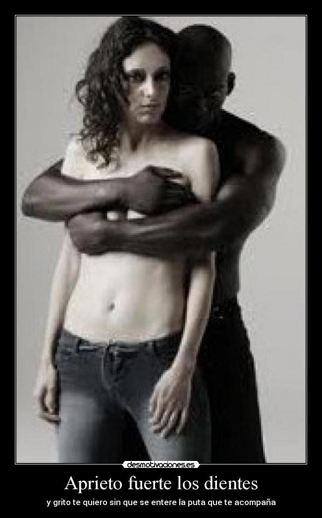 carteles aprieto fuerte los dientes desmotivaciones