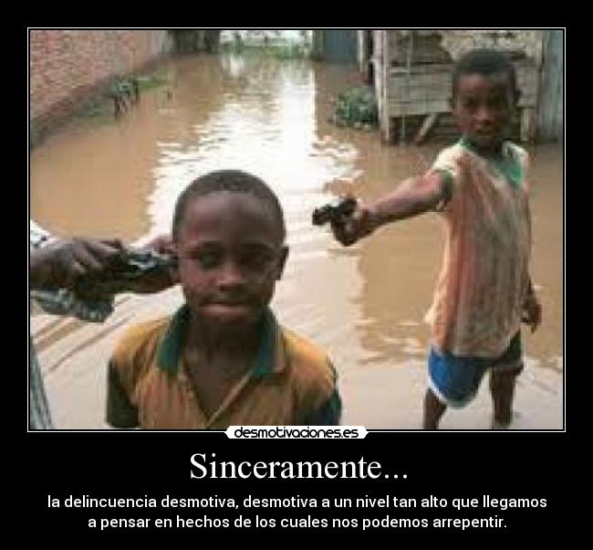 Sinceramente... - 