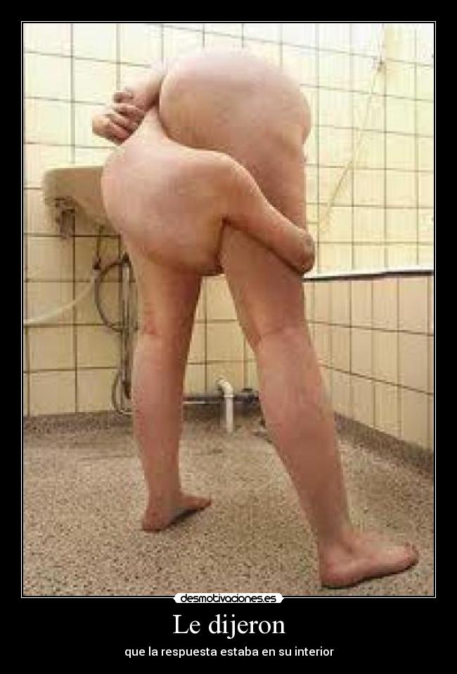 Le dijeron - que la respuesta estaba en su interior