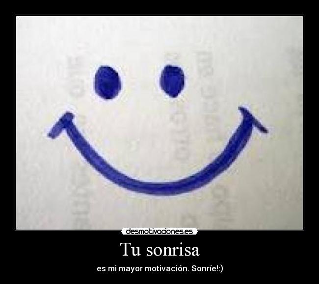 Tu sonrisa -