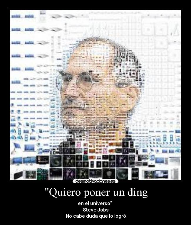 carteles steve jobs desmotivaciones