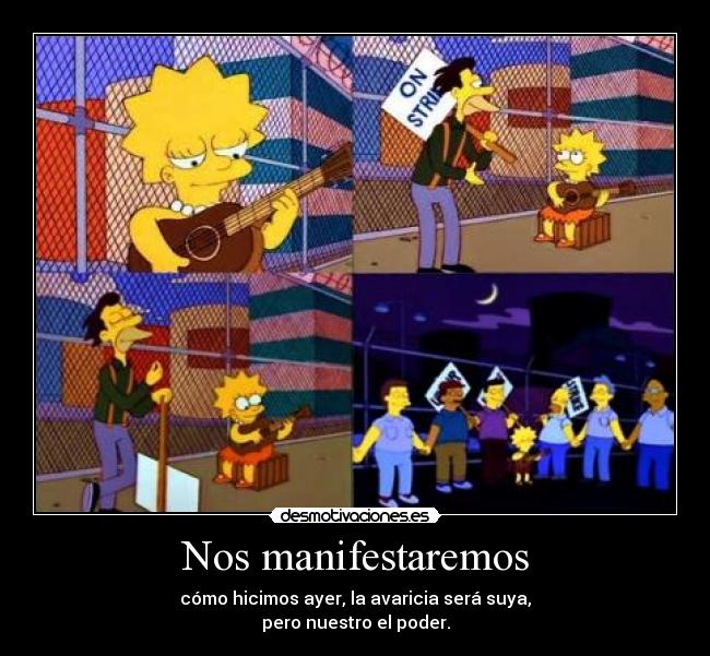 Nos manifestaremos - 