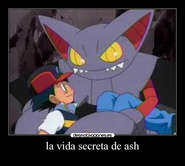 carteles vida ash pokemon desmotivaciones