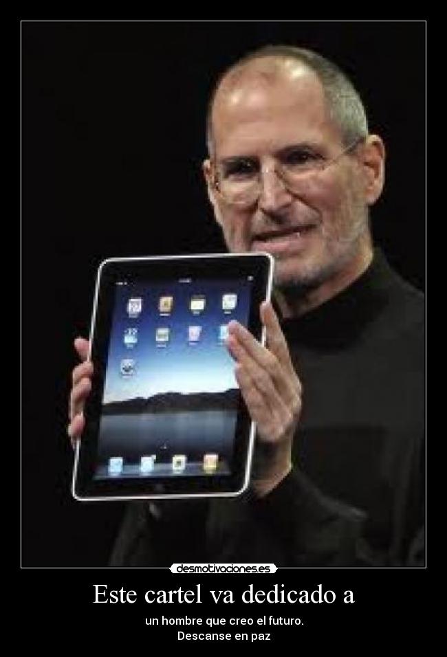 Este cartel va dedicado a -