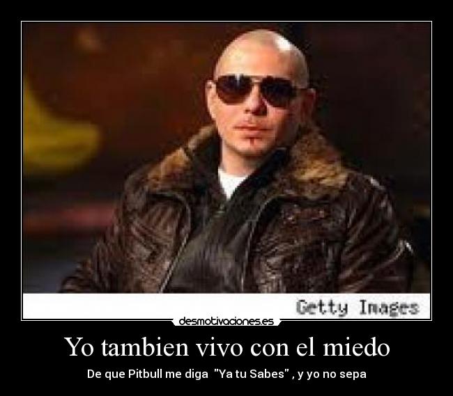 Yo tambien vivo con el miedo -