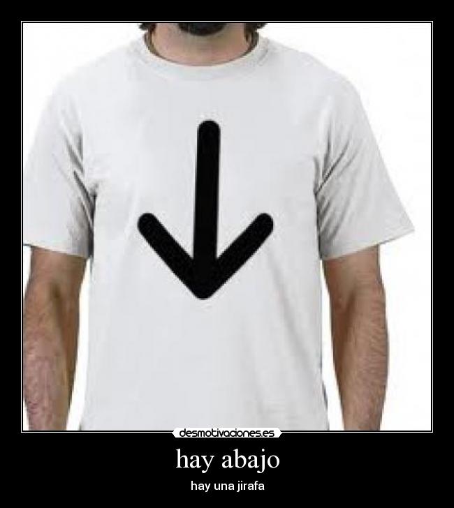 hay abajo - 
