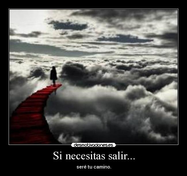 Si necesitas salir... - 