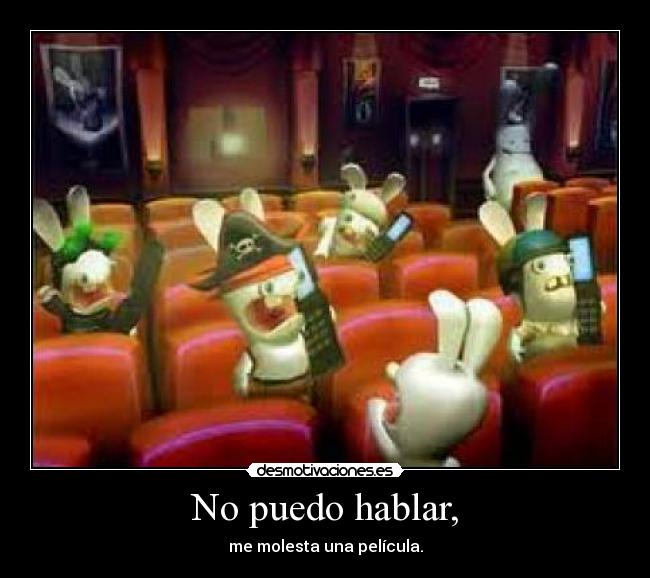 No puedo hablar, - 