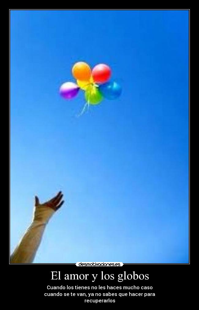El amor y los globos - 