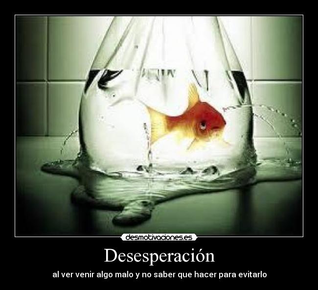 Desesperación -