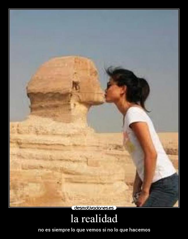 la realidad -