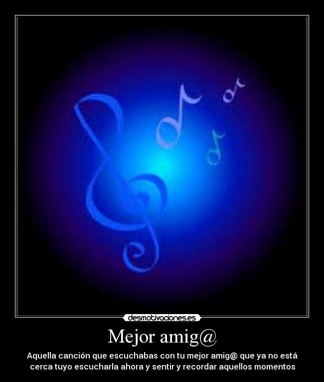 Mejor amig@ -